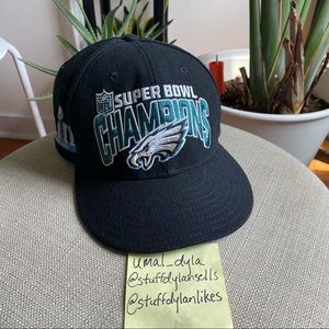 Used! Philadelphia Eagles - Super Bowl 52 Championship Hat - OSFA